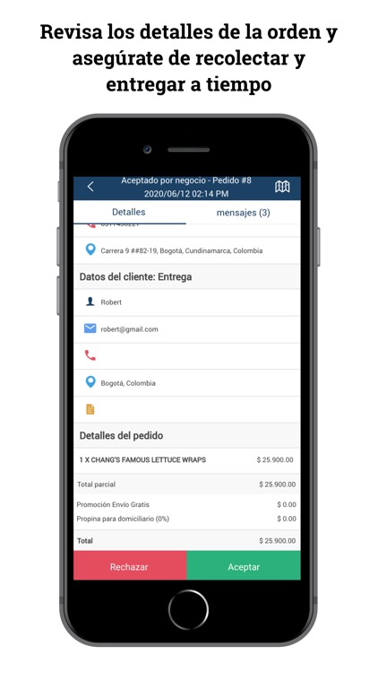 Domiciliarios App