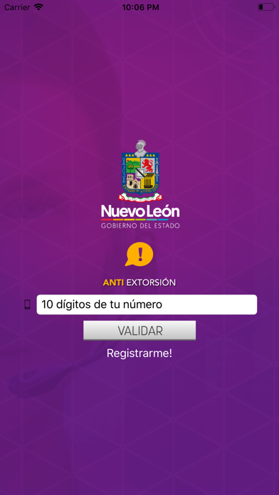 How to cancel & delete AntiExtorsión Nuevo León from iphone & ipad 1