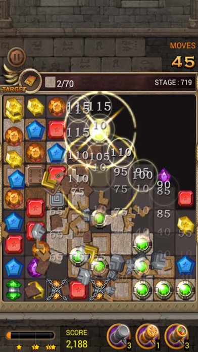 Jewels Temple Quest - Match 3 screenshot 4