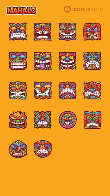 Iconfactory Mahalo Stickers