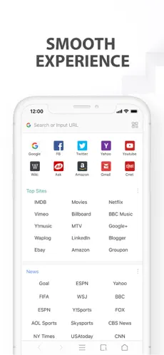 Screenshot 1 UC Browser iphone