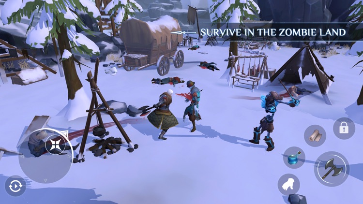 Winter Survival：dark of zombie screenshot-4