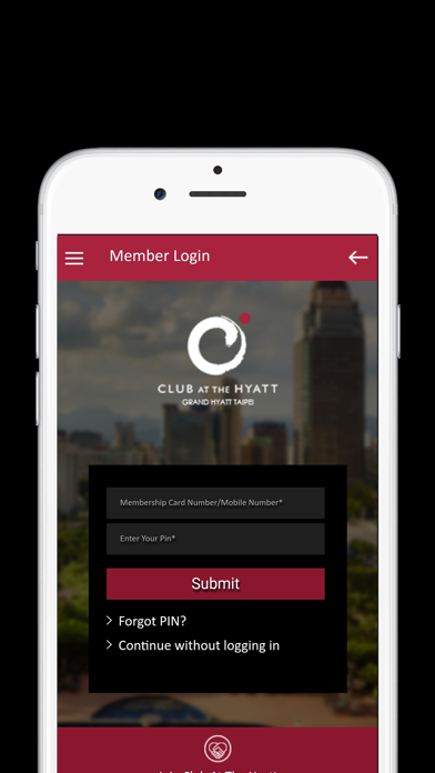 How to cancel & delete Club at the Hyatt Taipei from iphone & ipad 2