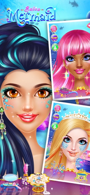 Mermaid Makeup & Dressup(圖3)-速報App