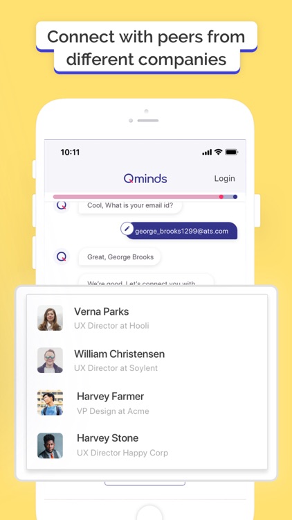 Qminds: Useful Career Chat screenshot-4