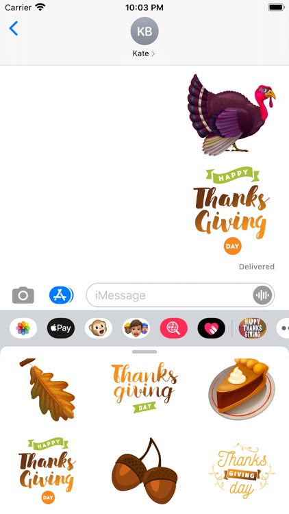 Thanksgiving Countdown · Text