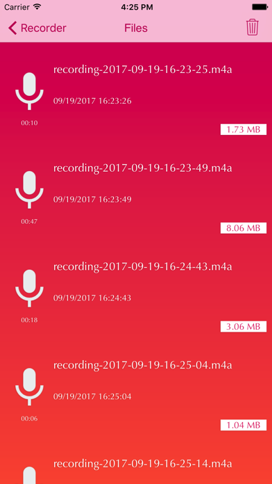 Voice Recorder-Sound Recorder screenshot 3