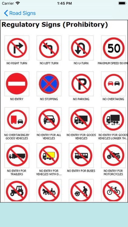 Road Signs vocabulary screenshot-3