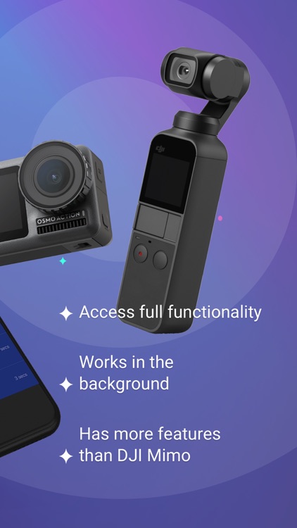 Sync for DJI Osmo. Download 4K