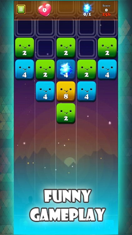 2048 Block Shooter Puzzle Game