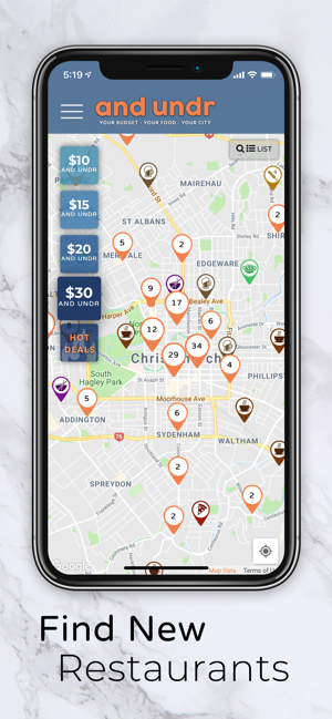 AndUndr: Find Food & Deals(圖4)-速報App