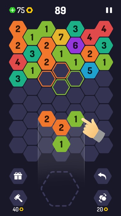 UP 9 - Hexa Puzzle! screenshot 2