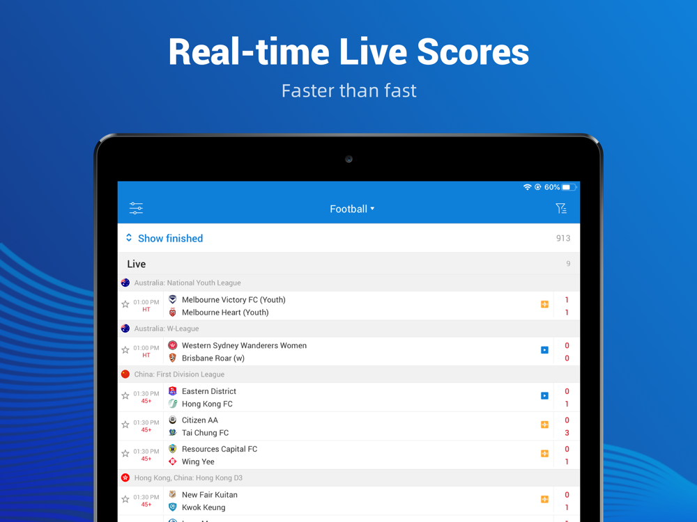 AiScore Live sports scores App for iPhone Free Download AiScore