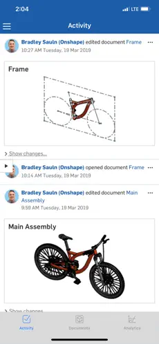 Captura 8 Onshape 3D CAD iphone