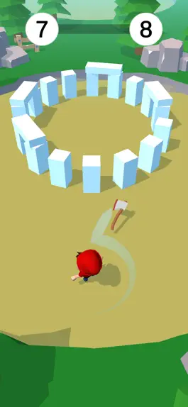 Game screenshot Axe Swing apk