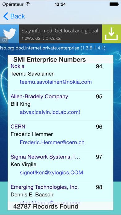 How to cancel & delete SNMP Enterprise Numbers from iphone & ipad 3