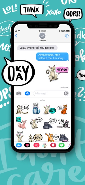 Meow - cat stickers!(圖1)-速報App