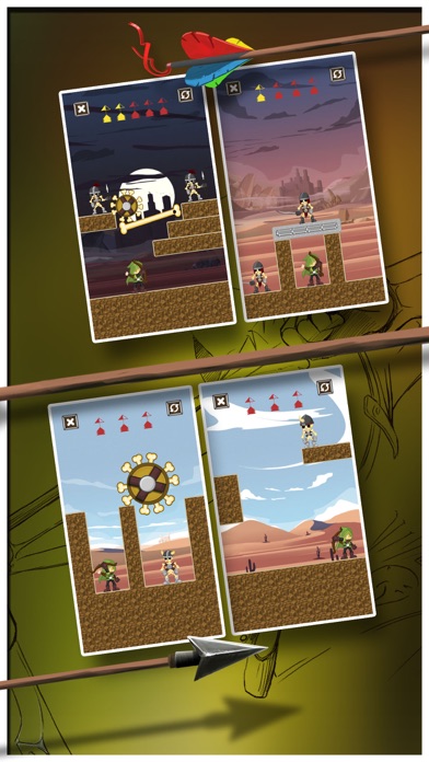 Archer Hero Shooter - 2D Game screenshot 3