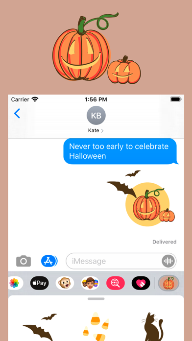 Halloween Theme Stickers screenshot 2