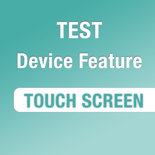 Touchscreen & Display Test iOS App