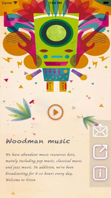 Woodman Music station