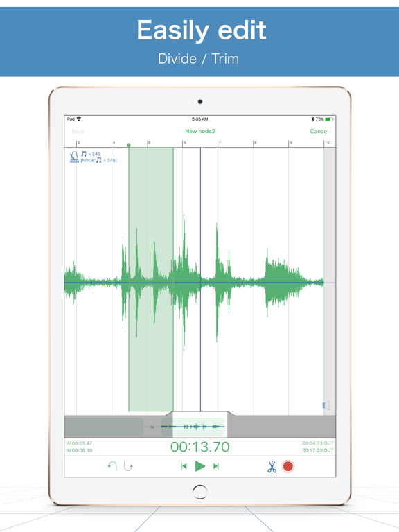 Screenshot #6 pour Soundmap -new recording tool-