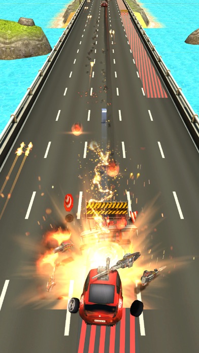 Car Riot Death Race 3D screenshot 2