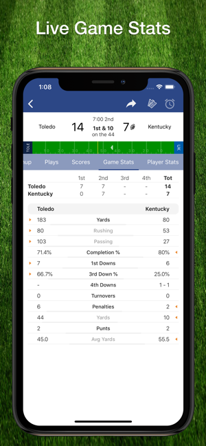 Scores App: College Football(圖5)-速報App