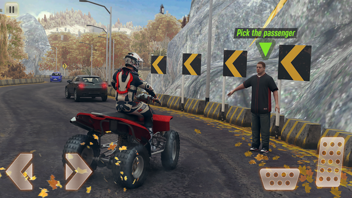 Внедорожный ATV Такси Велосипе