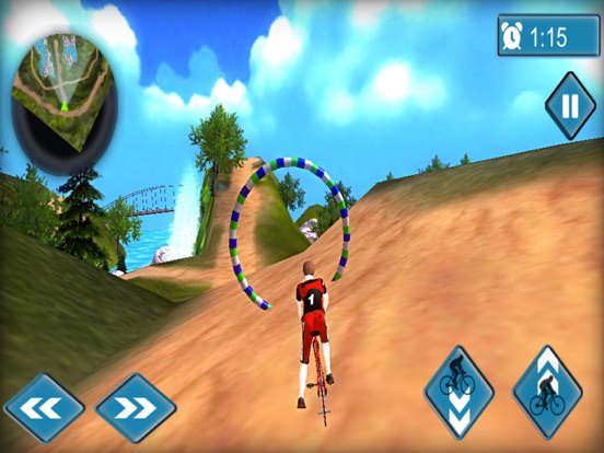Downhill Traveling On Bicycle screenshot 4