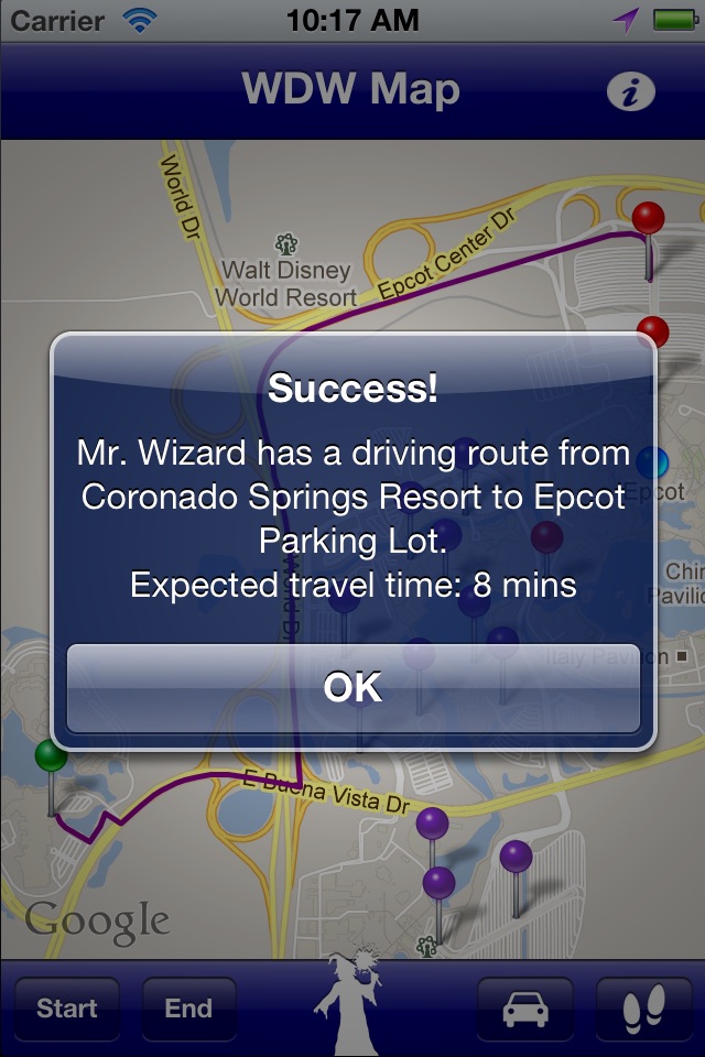 GPS Transportation Wizard WDW screenshot 3
