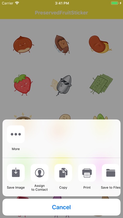 PreservedFruitSticker screenshot-3