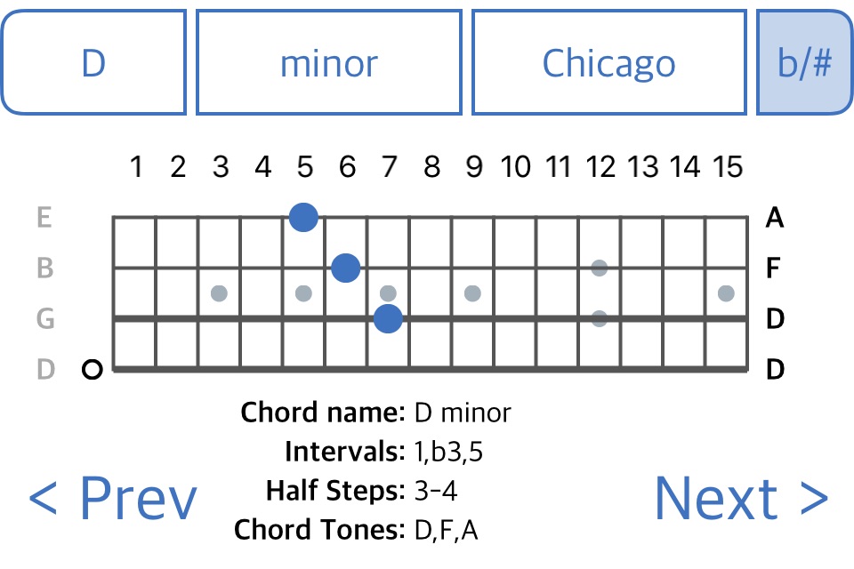 ChordFinder For Plectrum Banjo screenshot 3