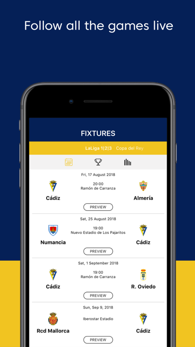 How to cancel & delete Cádiz CF - App Oficial from iphone & ipad 2