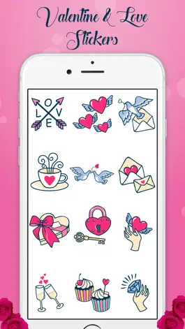 Game screenshot Valentine's Day Love Stickers! apk
