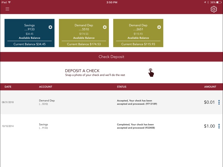 Southern Bank Mobile for iPad screenshot-3