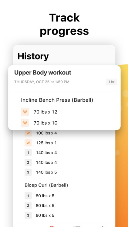 Bolt - Weight Lifting Journal screenshot-4