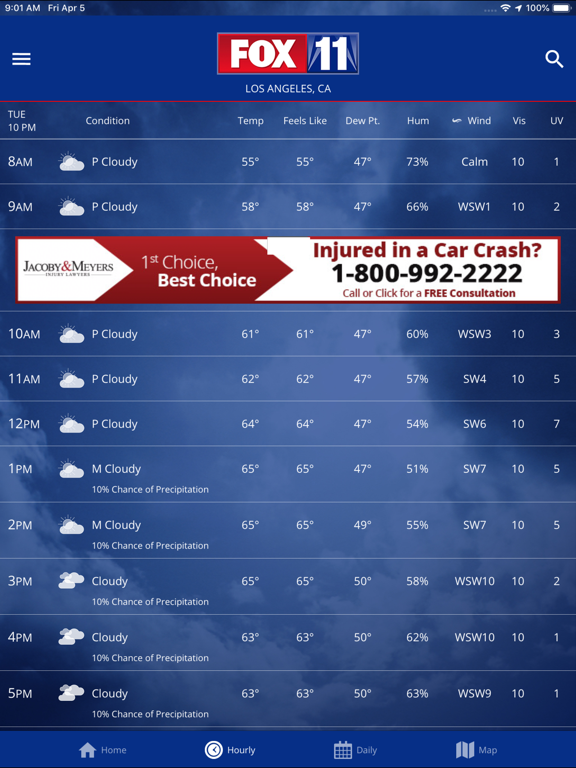 FOX 11 Los Angeles: Weather | Apps | 148Apps