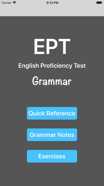 EPT Grammar Lite