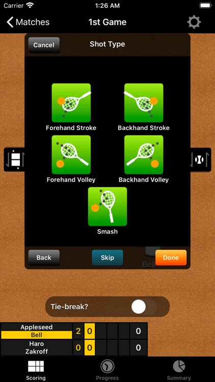 TennisRecord