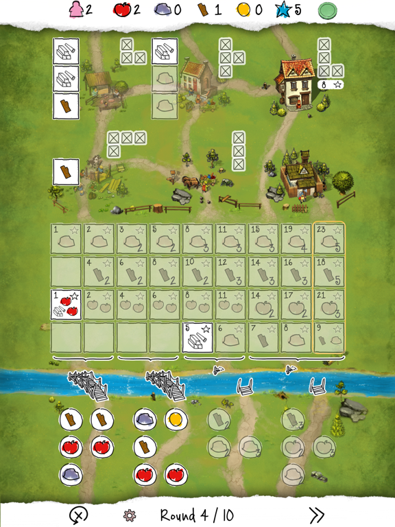 Imperial Settlers Roll & Write screenshot 2