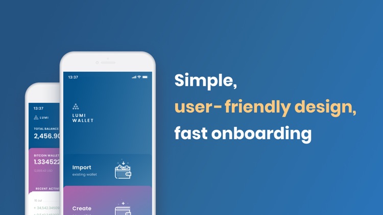 Lumi Crypto and Bitcoin Wallet screenshot-3