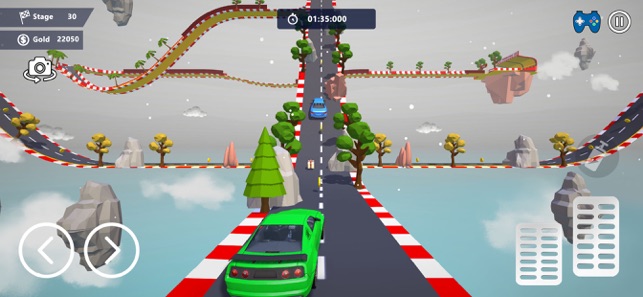 Car Stunts 3D - Sky Parkour(圖5)-速報App