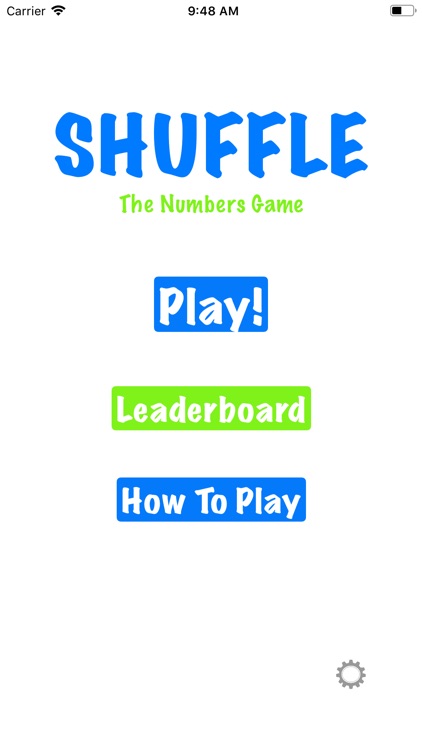 Shuffle - The Numbers Game by Brett Reisman