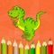 Velociraptor Coloring is the painting and drawing game for all