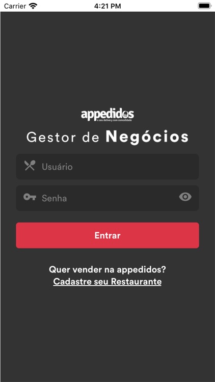 Gestor de Negócios