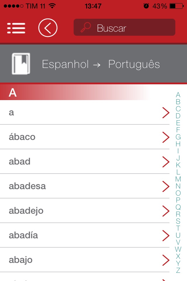 Dicionário Santillana screenshot 2