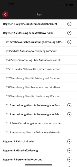 Recht und Straßenverkehr(圖4)-速報App