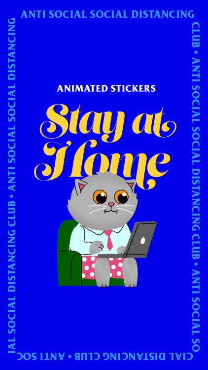 Blu Animated Stickers