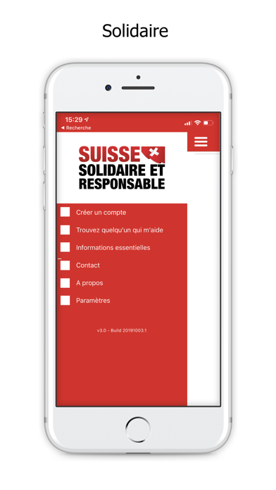 Suisse Solidaire screenshot 2